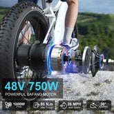 AIRWEST 28MPH Electric Bike PIONEERS 1.1