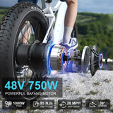 AIRWEST 28MPH Electric Bike PIONEERS 1.1