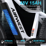 AIRWEST 28MPH Electric Bike PIONEERS 1.1